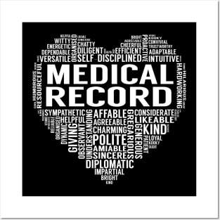 Medical Record Heart Posters and Art